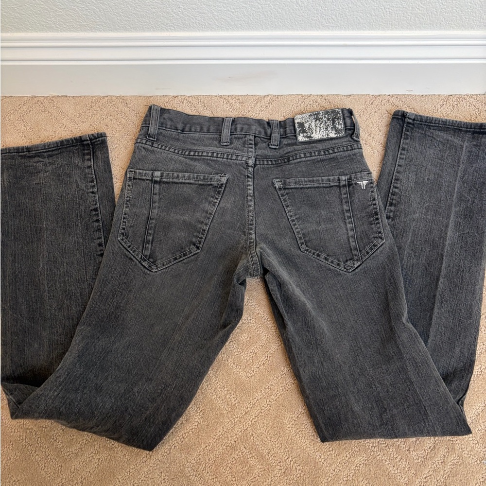 FALLEN faded black Jeans